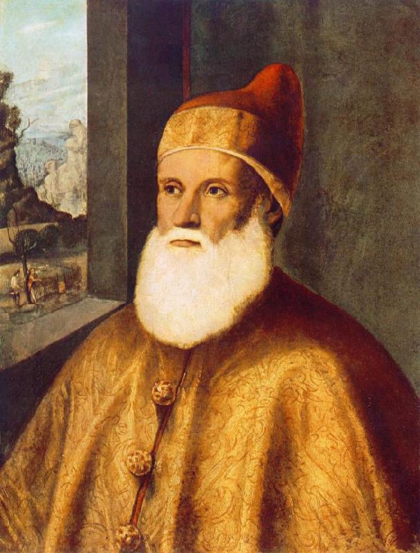 BASAITI, Marco Portrait of Doge Agostino Barbarigo France oil painting art